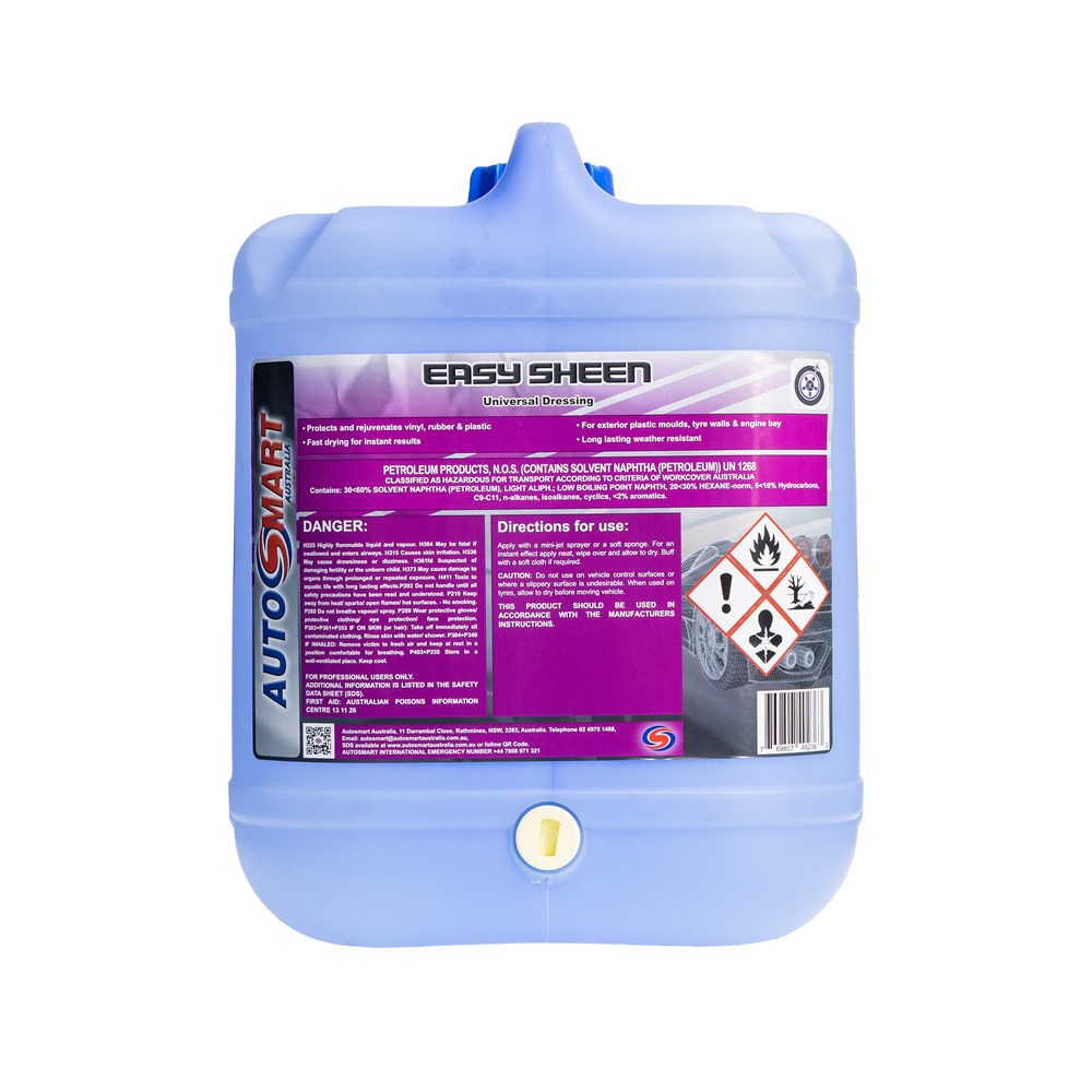 Autosmart Highstyle Tyre Shine & Universal Dressing – 500ml (2-Pack) – Made In UK