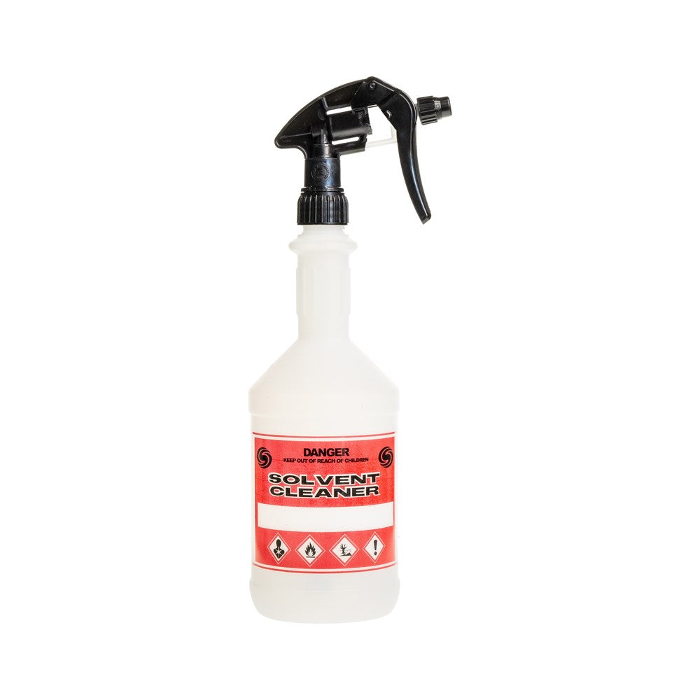 Red Solvent Cleaner SPRAY BOTTLE 1L -SOLVENT RED – Autosmart New Zealand